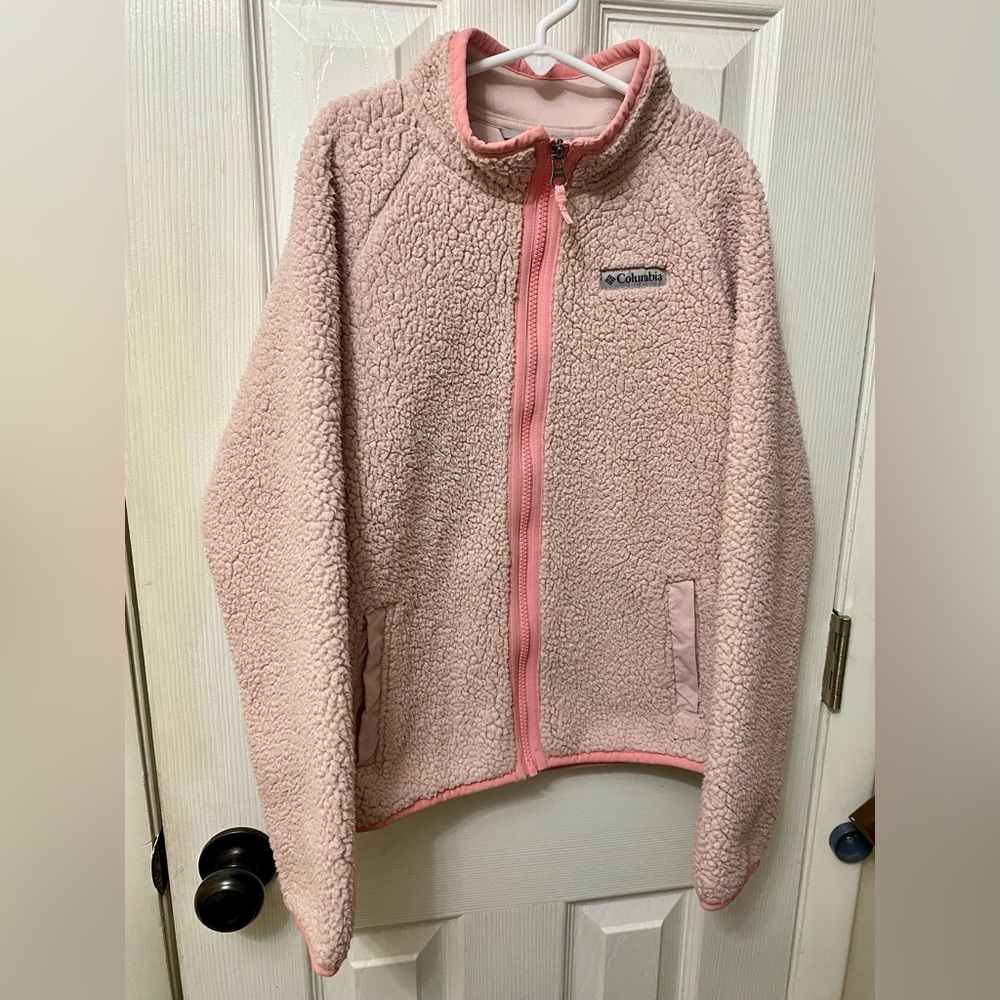 Youth Columbia Fleece Jacket, Medium 10-12 years